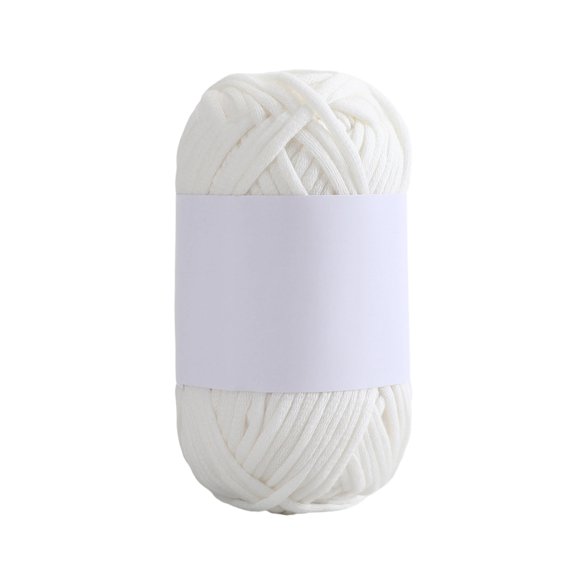 Giant Cotton Tube Yarn Soft Bulky Braided Knitting Cord for DIY Handmade Rugs Pet Beds Arm Knitting Projects and Creative Weaving Supplies
