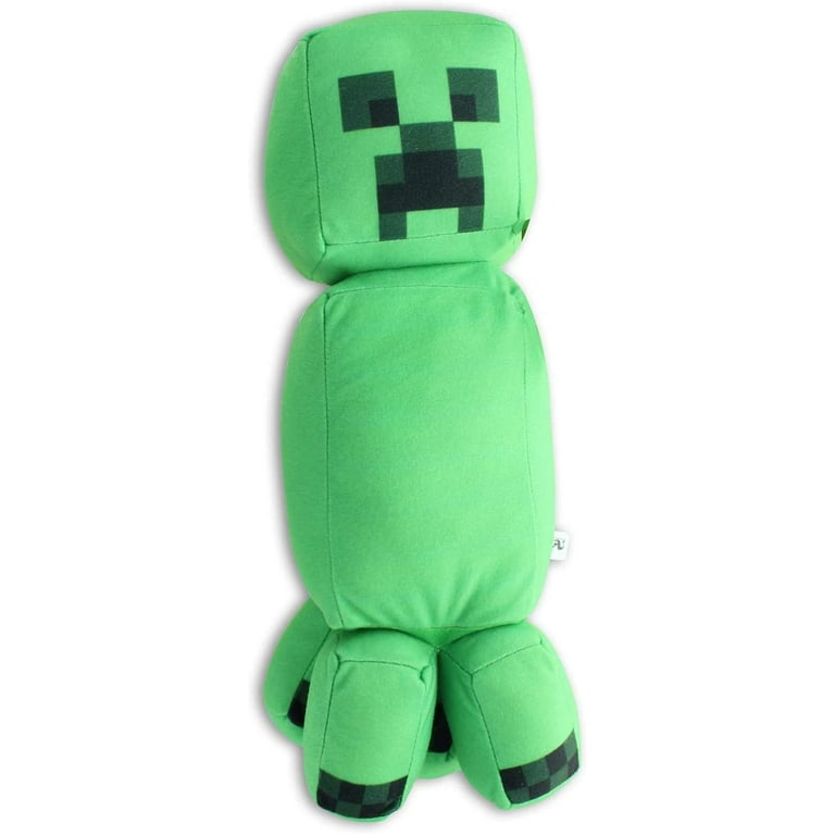 JINX Minecraft Creeper Plush Stuffed Toy, Green, 10.5 Tall