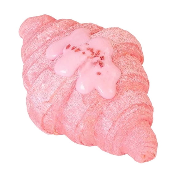 Giant Croissant Squishy Stress Ball – Slow Rising Fake Bread Sensory Fidget, Soft Pastry Shape Decompression Tool for Office Desk Home