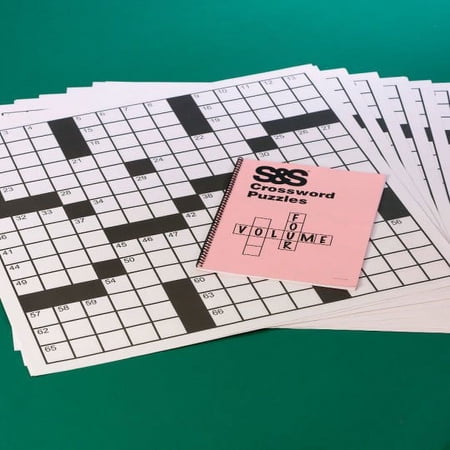 Giant Crossword Puzzles Set 4 Pk30