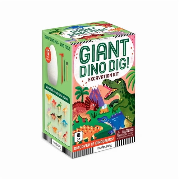 Giant Dino Dig! Excavation Kit, (Hardcover)