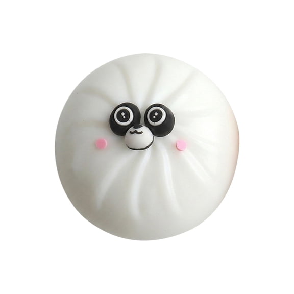 Giant Dumpling Squishies,2026 New Squishies Dumplings Stress Balls Fidget Sensory Toys,Cute Panda Face Fidget Toys for Office Home,Relaxation Gifts