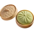 thumbnail image 1 of GAFRBALLV Giant Dumpling Squishy,Jumbo Dumpling Squishy Large,Large Stress Relief Sensory Ball, Soft Squeeze Decompression Dough, Green, 1 of 8