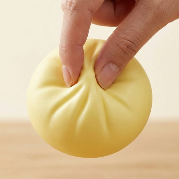 Giant Dumpling Squishy Mystery Box - Jumbo Slow-Rise Collectible, Rainbow Glitter Novelty for Desk & Shelf Display-98