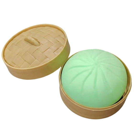 Giant Dumpling Squishy Mystery Box - Jumbo Slow-Rise Collectible, Rainbow Glitter Novelty for Desk & Shelf Display-9