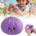 thumbnail image 1 of Giant Dumpling Squishy Stress Ball, 9 Inch Jumbo Squeeze Fidget Toy, Mystery Dumpling Squishy, Anxiety Relief for Adults & Kids, Sensory Decompression Toy, 1 of 9