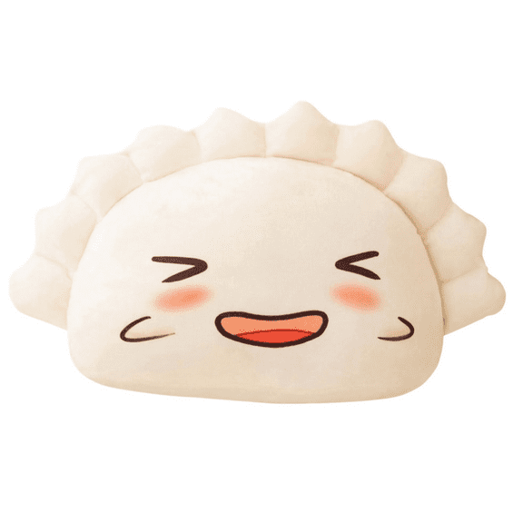 Giant Dumpling Squishy - mystery dumpling squishy Bun Pillow Plush Toy 13.7 Inch Cute Dumpling Pillow Soft Stuffed Cushion for Home Decor Couch Bed Sofa Gift Room Decorations C
