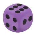 thumbnail image 1 of Giant EVA Foam Playing Dice, Big Lightweight Colored Foam Dice, Large Soft Dice for Classroom Games, Outdoor Activities, Travel, and Group Events, 1 of 5