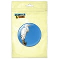 thumbnail image 1 of Giant Egret Perched Refrigerator Button Magnet, 1 of 2