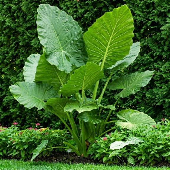 Giant Elephant Ear (2 Bulbs) Colocasia Esculenta - Beautiful Bulbs,tropical