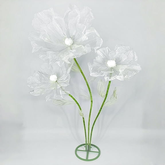 Giant Flower for Decoration, 70.87 inch Adjustable Artificial Floral Decor for Wedding Birthday Baby Shower Halloween Party Backdrop Home Office Hotel Shop Window Display Props