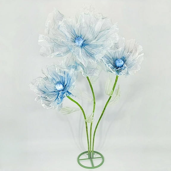 Giant Flower for Decoration, 70.87 inch Adjustable Artificial Floral Decor for Wedding Birthday Baby Shower Halloween Party Backdrop Home Office Hotel Shop Window Display Props