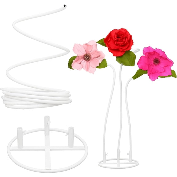 Giant Flower Stand Flexible Pipe Stem for Decor Flower Pole Display Stand Base Giant PVC Pipe Stem Tubing for Crafts Floral Wedding Balloon Backdrop Arches Prop DIY