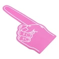 thumbnail image 1 of Giant Foam Finger 18 Inch EVA Number 1 DIY Blank Foam Hand, Pink, 1 of 5