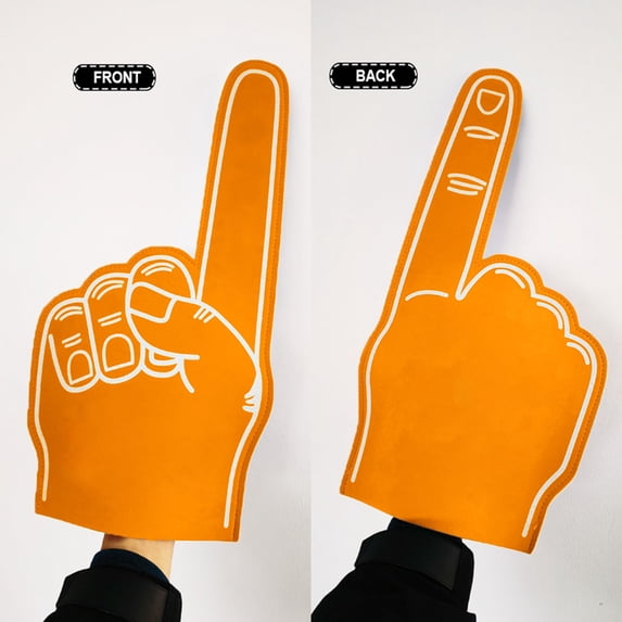 Giant Foam Finger,Foam Finger Giant Foam Hand Football Baseball Foam Fingers Fan Cheerleading for Sports Celebration,Universal Foam Hand for All Occasions