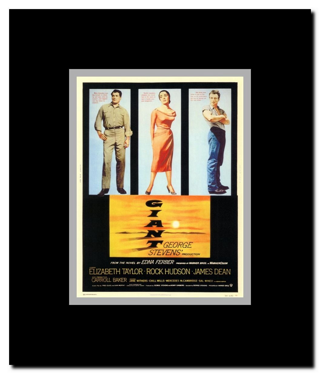 Giant Framed Movie Poster