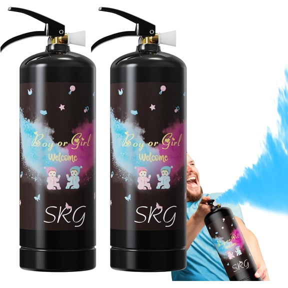 Giant Gender Reveal Fire Extinguisher Color Blaster