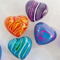 thumbnail image 1 of Giant Glitter Dumpling, Dumpling Squeeze Stress Balls Heart-Shaped, Soft TPR Sensory Tool for Adults Anxiety Relief Random Color Maltose Stress Relieving Balls (Random, 1Pc), 1 of 8