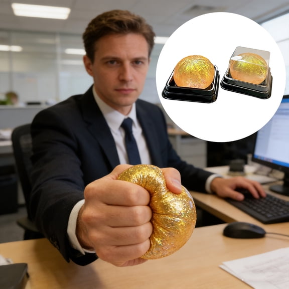 Giant Glitter Dumpling Squishy - Large Mega Rainbow Dumpling Stress Ball, Glitter Dumpling,2028 Upgrade Soft Squeeze Toy, Cute Dumpling Squishies For Anxiety Relief, Fun Fidget Toy For Adults