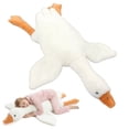 thumbnail image 1 of Giant Goose Stuffed Animal, 6 Foot Goose Plush Toy, Soft Goose Stuffed, Cute White Duck Plush Gift Gift for Girlfriend, Kids or Friend (75inch, 190cm), 1 of 9