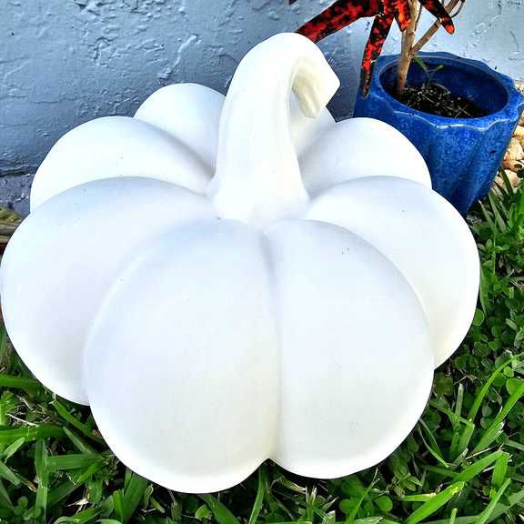 Giant Gourd 10x10" IN STOCK Ceramic Bisque Ready To Paint Pottery