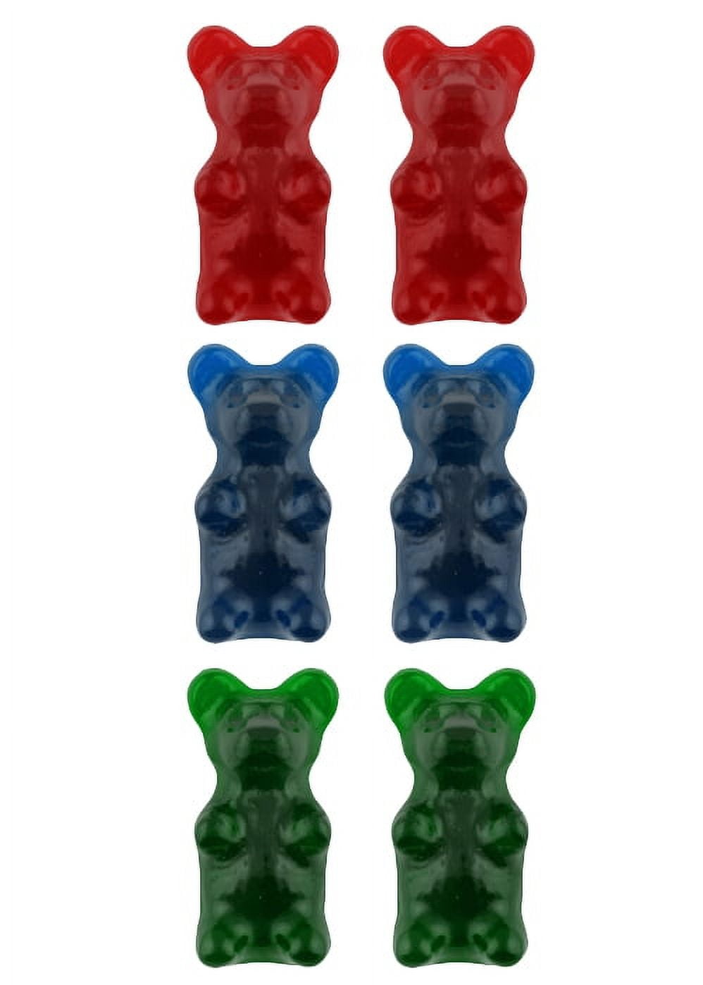 Giant Gummy Bear Big Bear Six Pack Cherry/Blue Raspberry/Apple