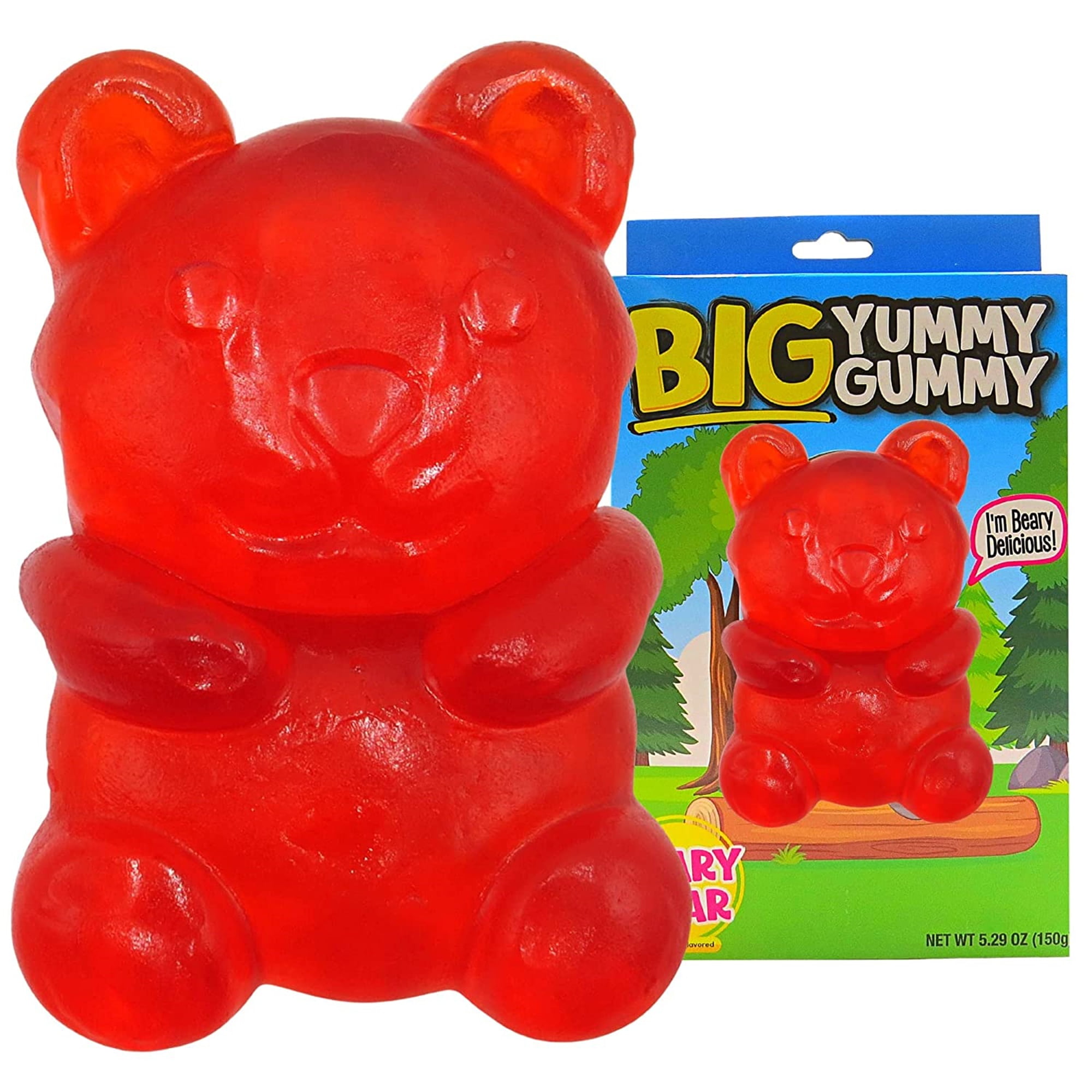 Giant Gummy Bear Individually Packaged Fruit Flavored Gummy Candy 5 Giant Gummy Bear Individually Packaged Fruit Flavored Gummy Candy 5