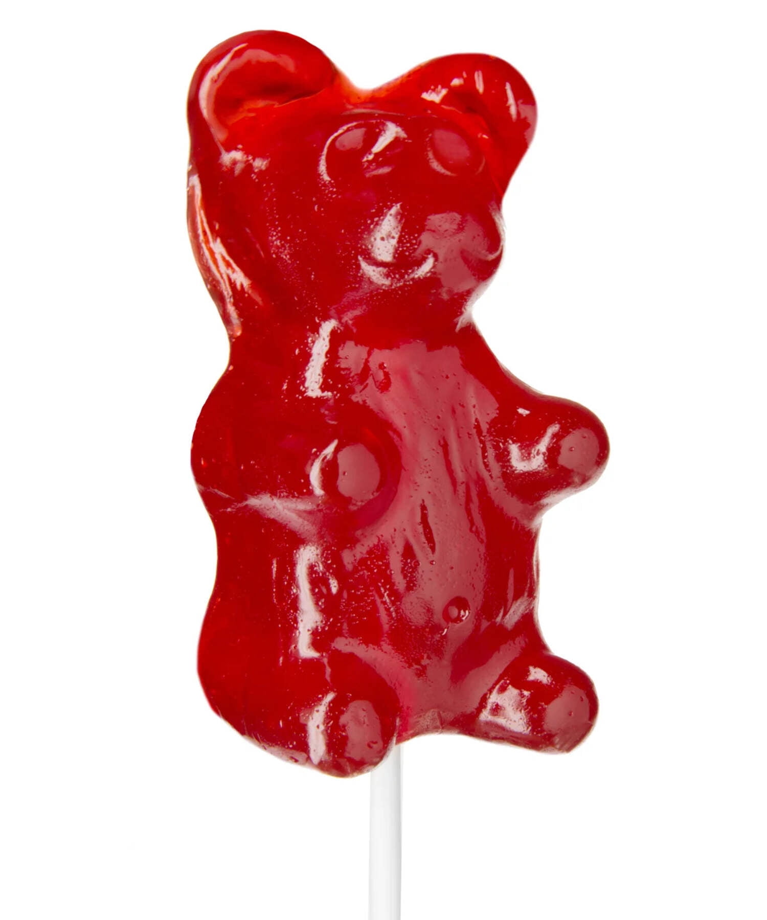 Giant Gummy Bear on a Stick - Cherry: 1 Count