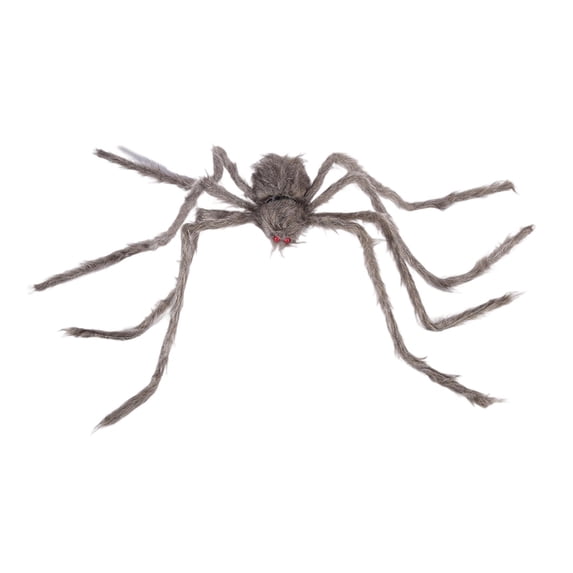 Giant Halloween Decorations Large Furry Spooky Halloween Decor for Indoor Outdoor Haunted House Party Gray 79 Inch 1 Pack