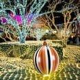 thumbnail image 1 of Giant Halloween Inflatable Pumpkin Decor - Jack-o'-Lantern with with 3D Stitched Features for Outdoor Yard, Haunted House & Courtyard Displays‌ Windproof Halloween Prop for Secure Spooky Display‌, 1 of 5