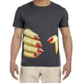 thumbnail image 1 of Giant Hand Funny T-shirt Mens Graphic Tees, 1 of 1