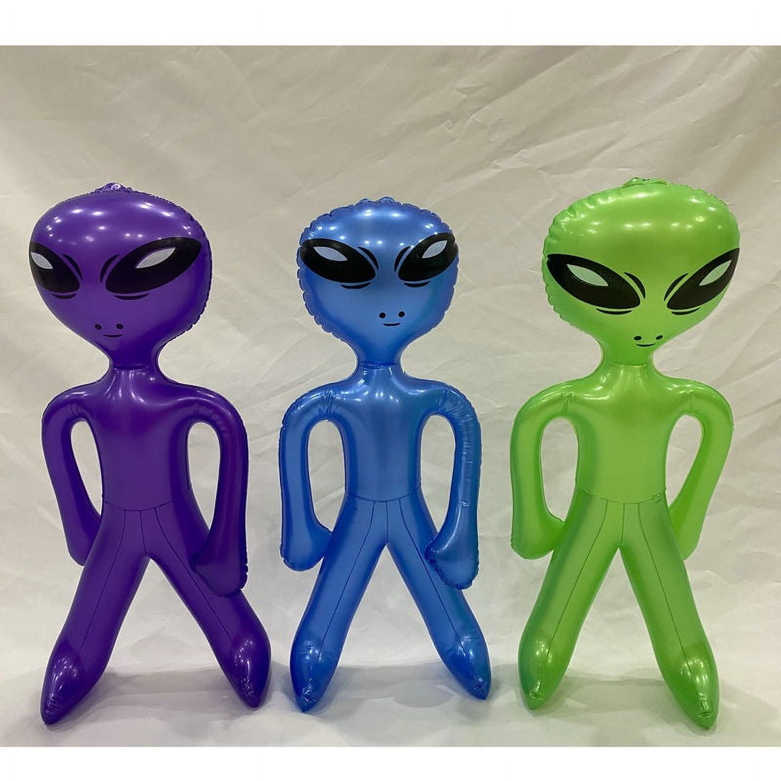 Giant Inflatable Alien Novelty Blowing up Alien Doll Prop Theme Party
