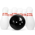 thumbnail image 1 of Giant Inflatable Bowling Set for Kids & Adults, One 14 inches Ball with Six 22 Inches Pins, 1 of 6