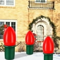 thumbnail image 1 of Giant Inflatable Light Bulb Decor Christmas Outdoor Inflatable Light Bulbs Decorate Lawns Courtyard Party Christmas Outdoor Patio Decoration, 1 of 5