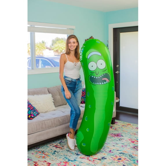 Giant Inflatable Pickle Rick Pool Float