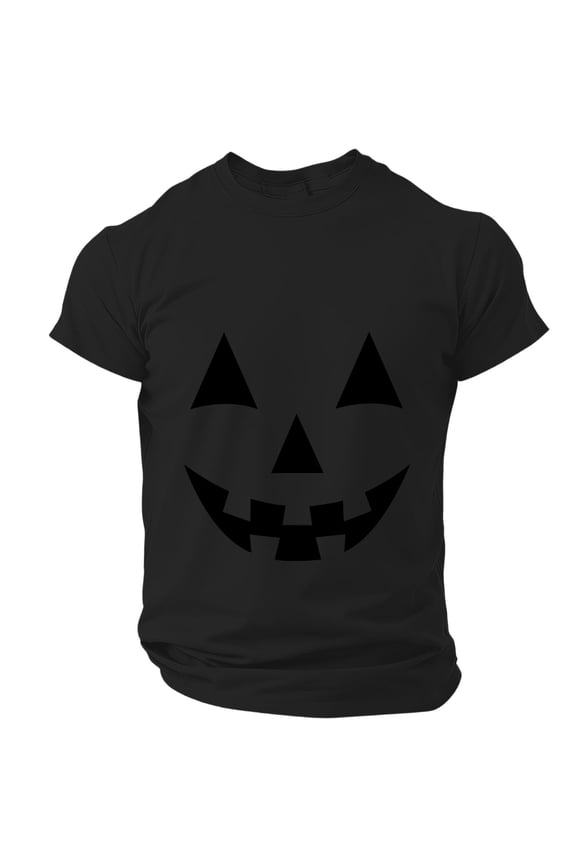 Giant Jack O' Lantern Face | Halloween Costumes Men Pumpkin Fun T-Shirt Happy Halloween Gift for Men
