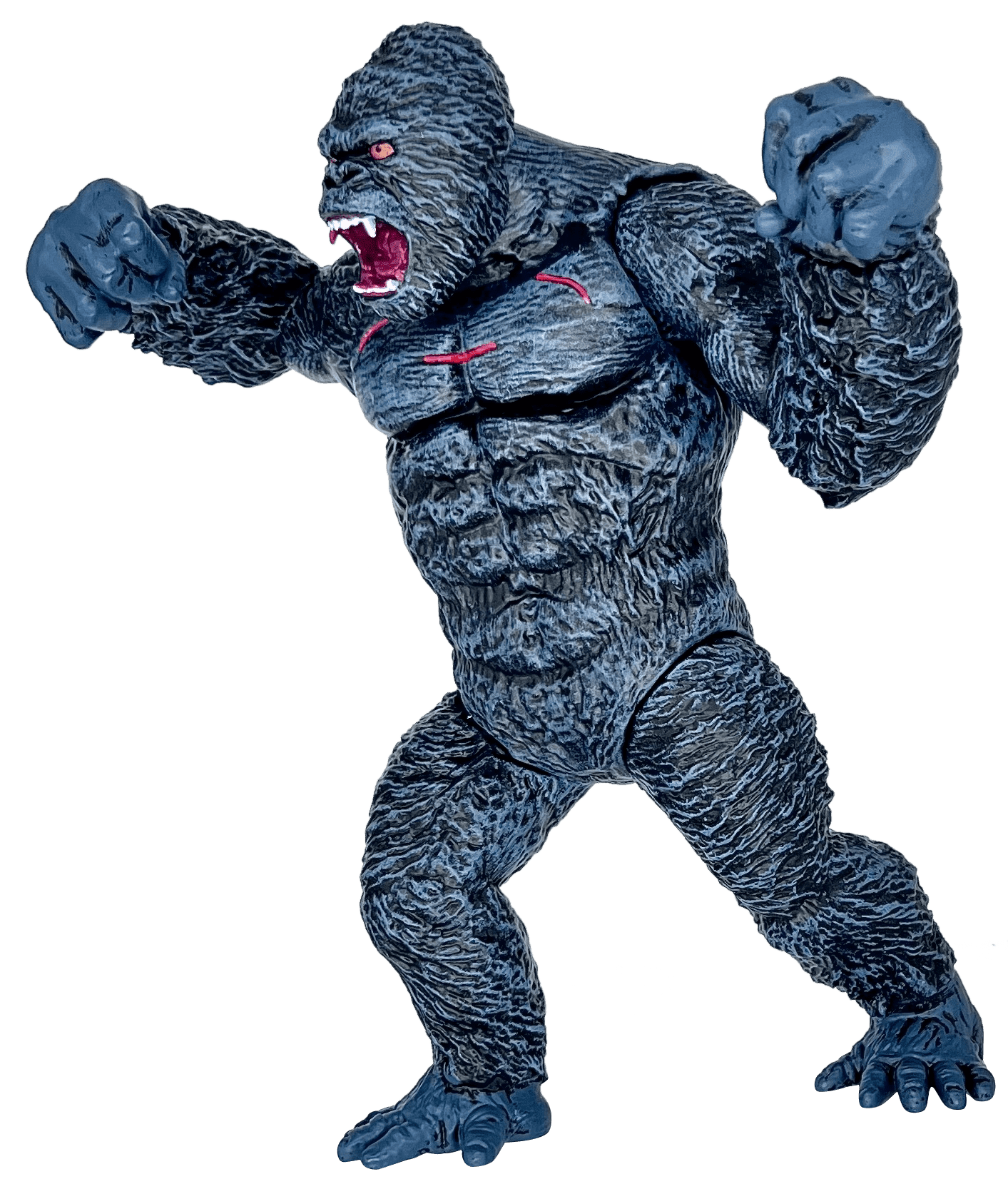 TwCare Giant King Kong vs Godzilla Attack Action Figure, 11” Fight