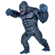 Giant King Kong vs Monster Dinosaur Attack Action Figure 11” Fight Mode Gorilla Ape Solid Wild Birthday Gift Present, Travel Bag