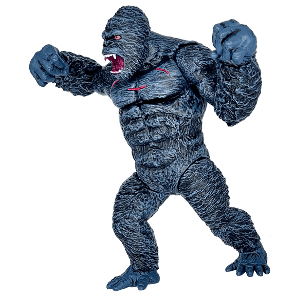 Giant King Kong vs Monster Dinosaur Attack Action Figure 11 Fight Mode Gorilla Ape Solid Wild Birthday Gift Present, Travel Bag
