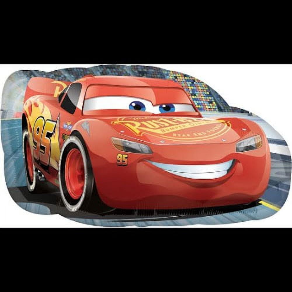 Giant Lightning McQueen Balloon 30in x 17in - Cars