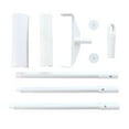 thumbnail image 1 of Giant Lint Roller with Long Handle and Refills for Floors,Carpets,and Furniture,Wide Coverage Sticky Roller for Pet Hair Removal (White,22x5cm Roller,41cm Handle), 1 of 8