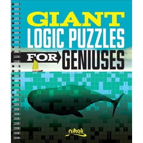 Giant Logic Puzzles for Geniuses (Paperback)