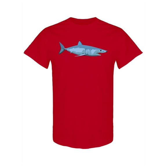 Giant Mako Shark T-Shirt Men -Image by Shutterstock, Male Large