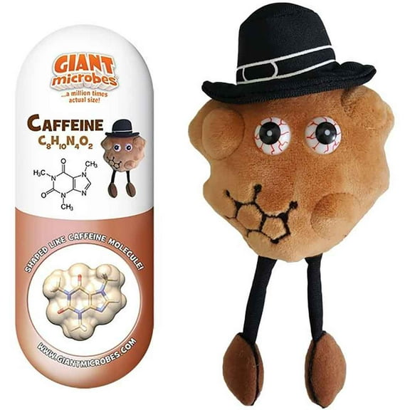 Giant Microbes Plush - Caffeine