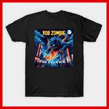 Giant Monster Cat City Attack T-Shirt - Horror Colossal Beast Anime ...