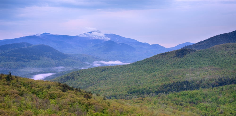 Giant Mountain from Owls Head Adirondack Park New York State USA Canvas Art - Panoramic Images (27 x 9)