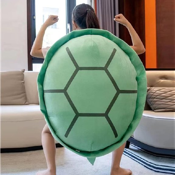 Giant Multifunctional Turtle Shell Pillow - Big Wearable Adult Size (130cm/51.1in)
