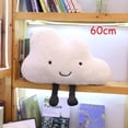 thumbnail image 1 of Giant New Style Kawaii Cloud Pillow Soft stuffed Cushion Lovey Smile Cloud Plush Toy For Child Baby Kid Girl lovely Gift, 1 of 10