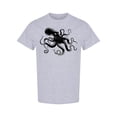 thumbnail image 1 of Giant Octopus Graphic T-Shirt Men -Image by Shutterstock, Male Medium, 1 of 2