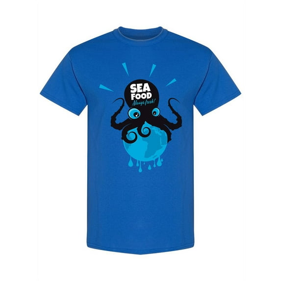Giant Octopus Sea Food Tee Women's -Image by Shutterstock